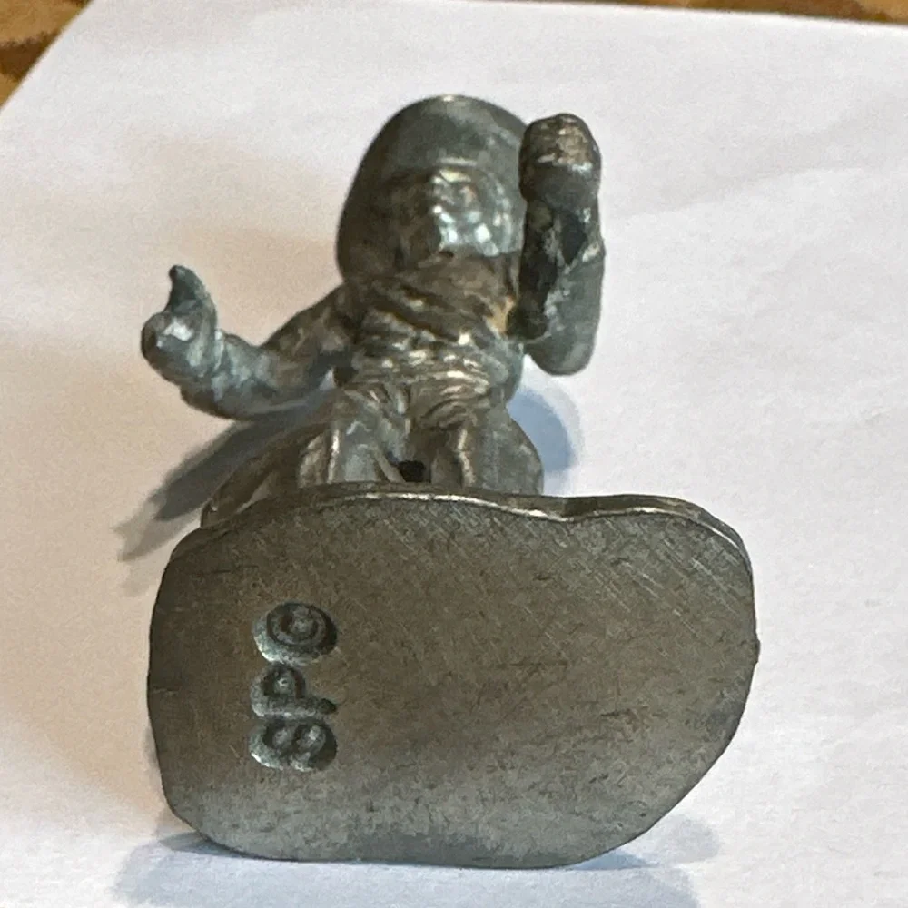Vintage‎ Spoontiques Pewter Cowboy & Galloping Horse Figurines 1980 Western Set